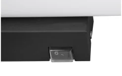 Badrumslampor Vägg-Trio Lighting Mattimo H2O LED Vägglampa 40cm matt svart IP44