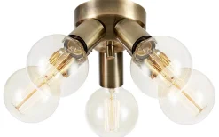 Plafonder-Markslojd Mazzo Plafond 21cm 5L Antikmässing