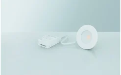 Downlights, Spotlight|230V Led Spotlights-Malmbergs MD-231 Downlight 3000K 5W Vit 230V IP44