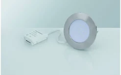 Downlights, Spotlight|230V Led Spotlights-Malmbergs MD-232 Downlight 3000K 3x10W, Satin 230V IP44 3-Pack