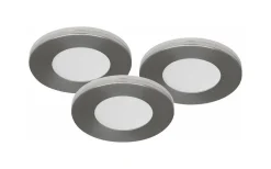 Minispotlights & Ledpuckar|Bänkbelysning-Malmbergs MD-305 LED Downlight 3x175LM, Satin