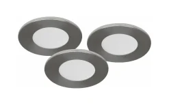Minispotlights & Ledpuckar|Bänkbelysning-Malmbergs MD-305 LED Downlight 3x175LM, Satin