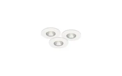 Minispotlights & Ledpuckar-Malmbergs MD-315 LED Downlight 3x245Lm, vit