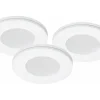 Kök & Matplats|Minispotlights & Ledpuckar-Malmbergs MD-305 LED Downlight 3x175Lm, Vit
