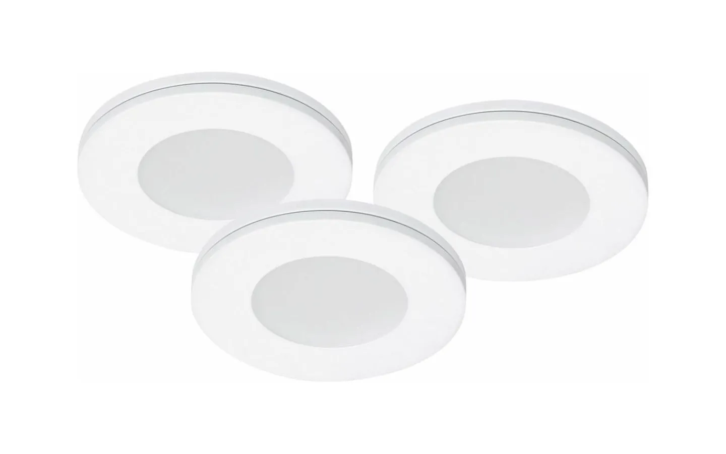 Kök & Matplats|Minispotlights & Ledpuckar-Malmbergs MD-305 LED Downlight 3x175Lm, Vit