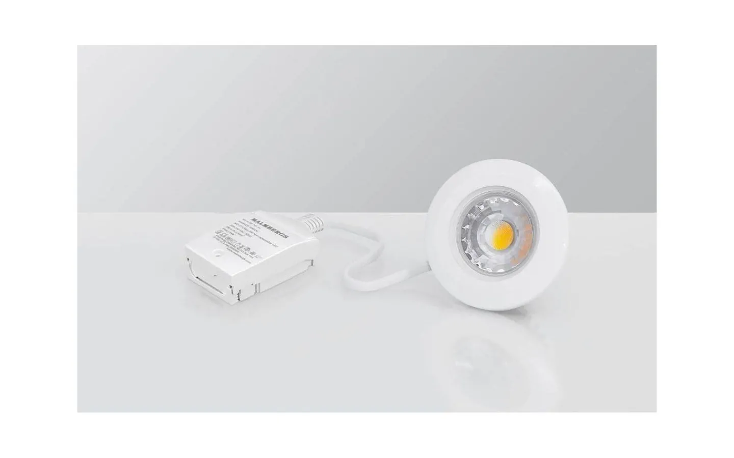 Hall & Trappa|230V Led Spotlights < Malmbergs MD-99 LED Spotlight 230V 2700K 450lm 5W(45W)