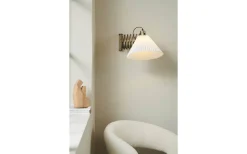 Läslampor-Halo Design Medina Vägglampa Antikmässing/Vit