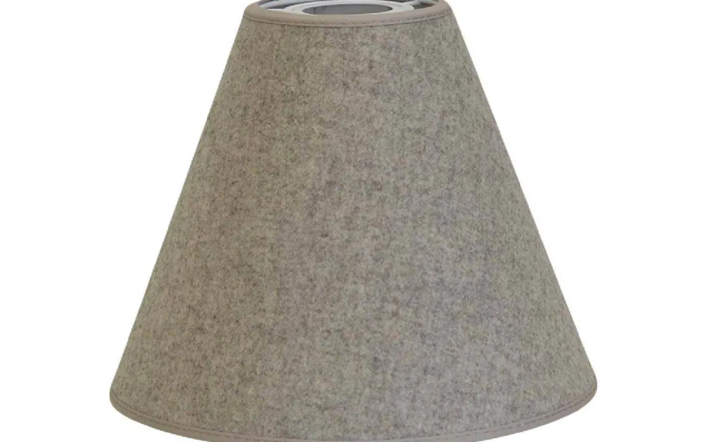 Toppringsskärmar < Hallbergs Melton Ull Toppringskärm Ø22cm Sand