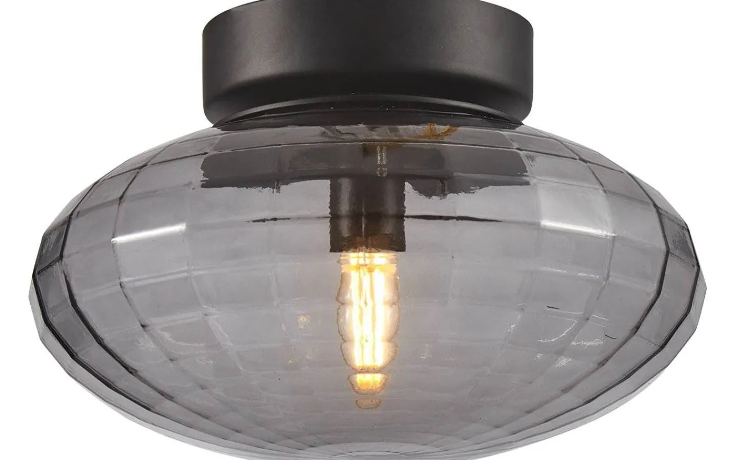 Plafonder < Halo Design Mesh Plafond Ø20cm Svart/Smoke