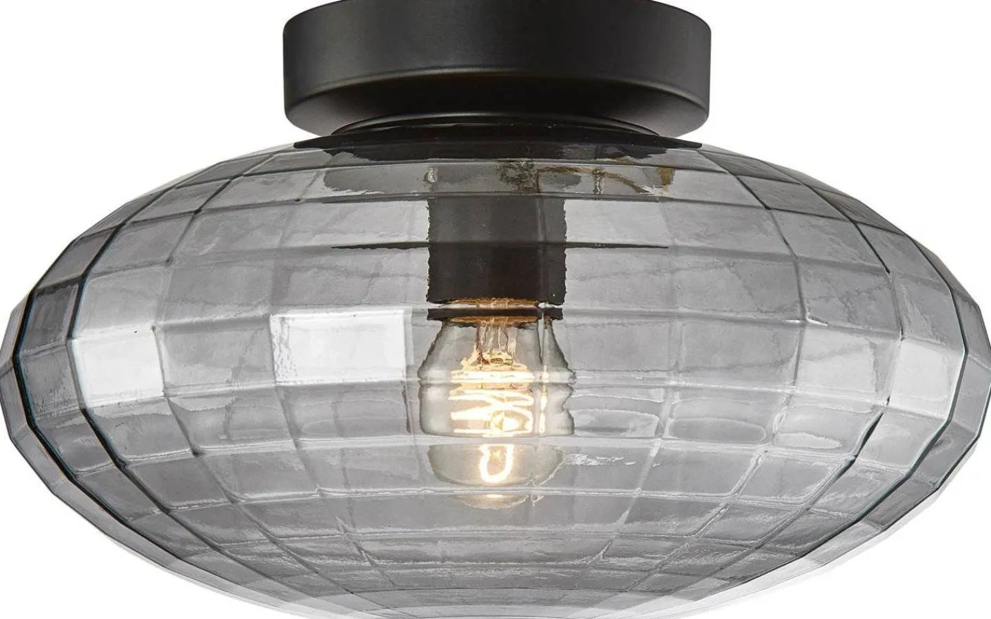 Plafonder < Halo Design Mesh Plafond Ø28cm Svart/Smoke