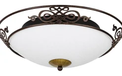 Plafonder-Eglo Mestre Plafond 39,5cm Brun