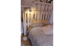 Golvläslampor < Oriva Metall Golvlampa 140cm Vit/krom