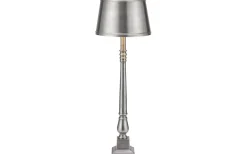 Bordslampor-Markslojd Metallo Bordslampa 66cm Silver