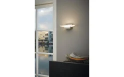 Lampetter-Eglo Metrass Vägglampa LED 3000K 5,6W Nickel
