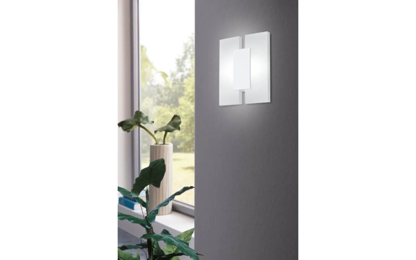 Lampetter < Eglo Metrass Vägglampa LED 3000K 4,5W Vit