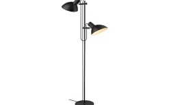 Golvläslampor-Halo Design Metropole Golvlampa 2L 150cm Svart