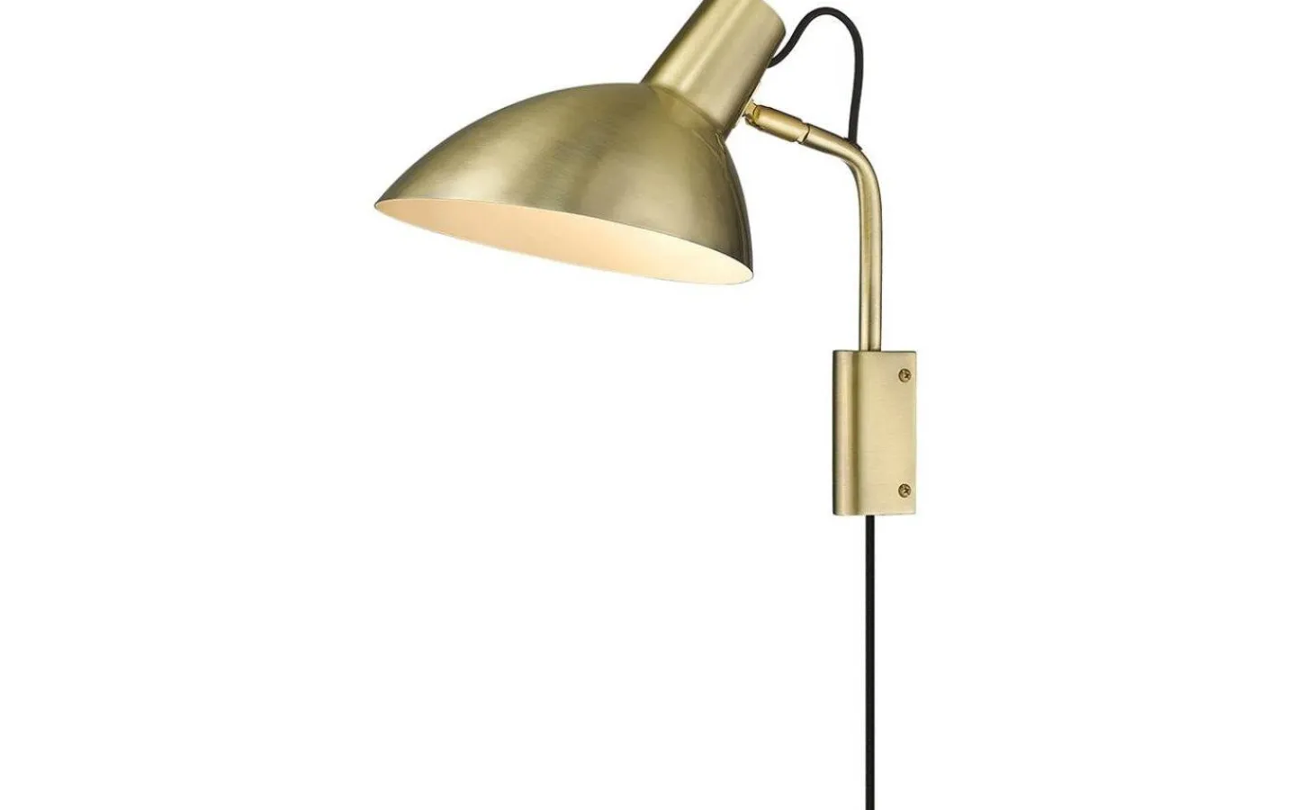 Läslampor-Halo Design Metropole Vägglampa Mässing