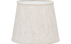 Enfärgade Runda Lampskärmar < PR Home Mia Lampskärm Ø17cm Lin Ljus Beige