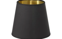 Enfärgade Runda Lampskärmar < PR Home Mia Lampskärm Ø20cm Metallinsida Svart/Guld