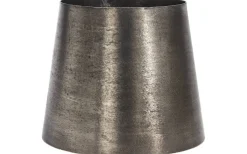 Enfärgade Runda Lampskärmar-PR Home Mia Lampskärm Metall Ø17cm Råsilver