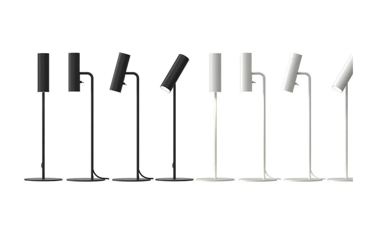 Sovrum|Skrivbordslampor < Design for the people Mib 6 Bordslampa 66cm Vit