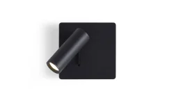 Läslampor-Rendl Mig Vägglampa LED 3W 3000K Svart