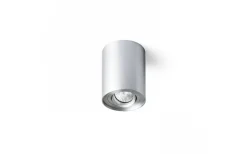 Takspot Med 1 Lampa-Rendl Milano I Takspotlight 9,5cm Borstad Aluminium