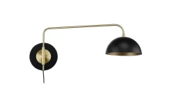 Läslampor < Oriva Milano Vägglampa Svart