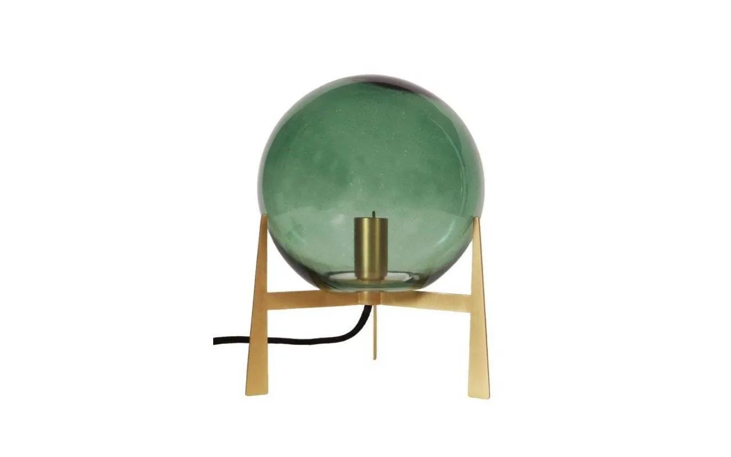 Vardagsrum|Bordslampor-PR Home Milla Bordslampa 28cm Guld/Grön