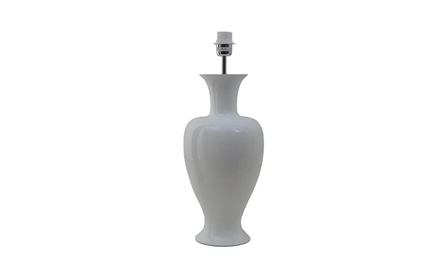 Lampfötter < Hallbergs Mindy Lampfot 50cm Glossy White