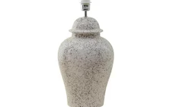 Lampfötter < Hallbergs Ming Lampfot 51cm Stracciatella