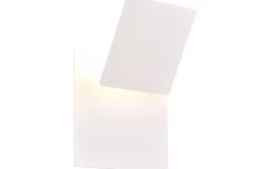 Lampetter-Trio Lighting Mio Vägglampa LED fyrkantig matt vit