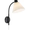 Läslampor-Markslojd Mira Vägglampa Vit/Svart
