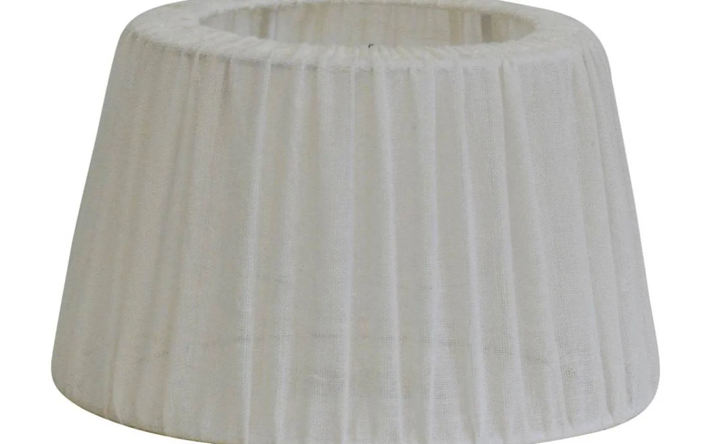 Plisserade Lampskärmar < Hallbergs Mirja Lampskärm Ø30cm Offwhite