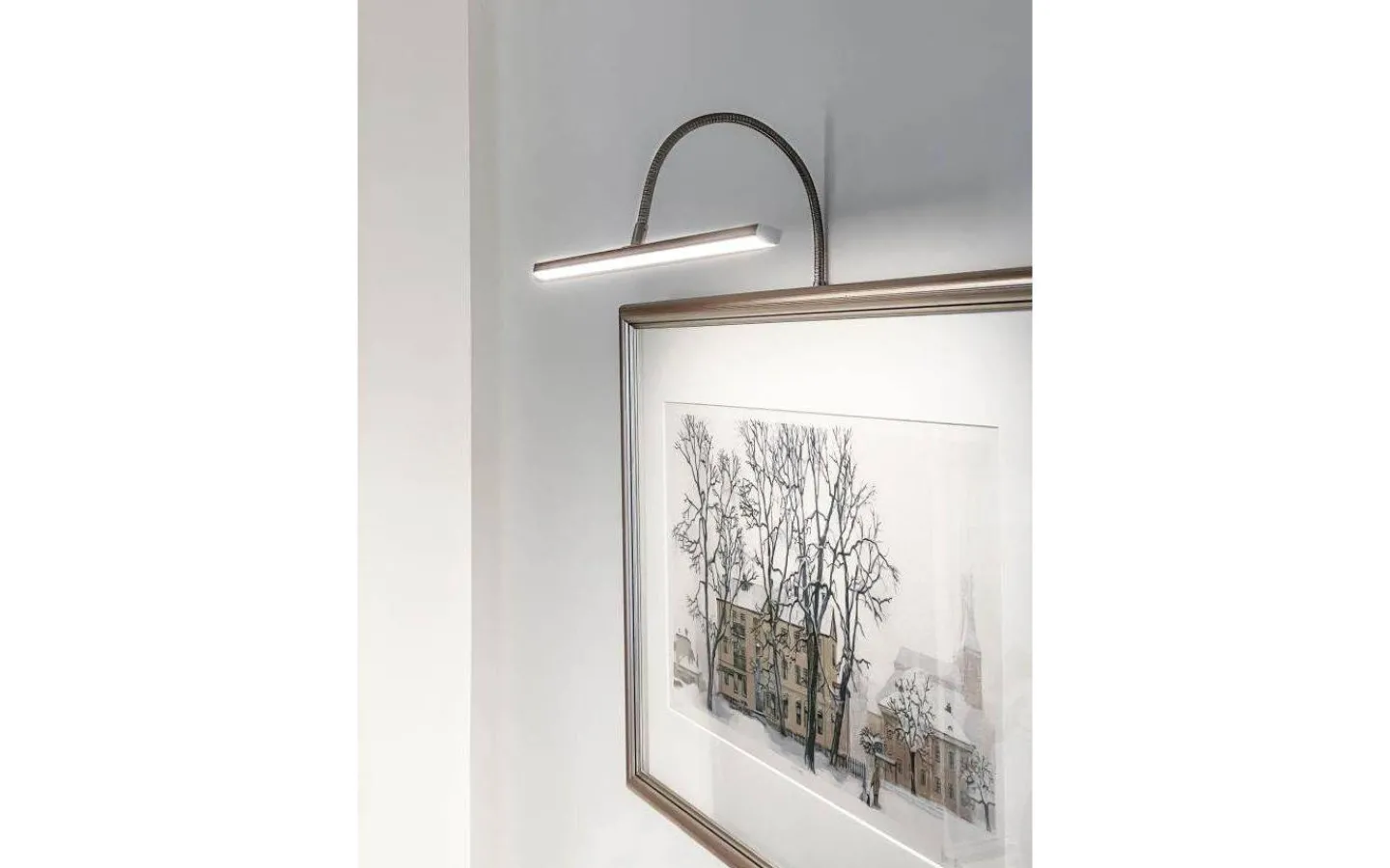 Vardagsrum|Tavelbelysning-Aneta Miro Tavelbelysning 40cm LED 5W 3000K Stål