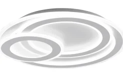 Plafonder-Trio Lighting Mita Plafond LED 51cm rund mattvit