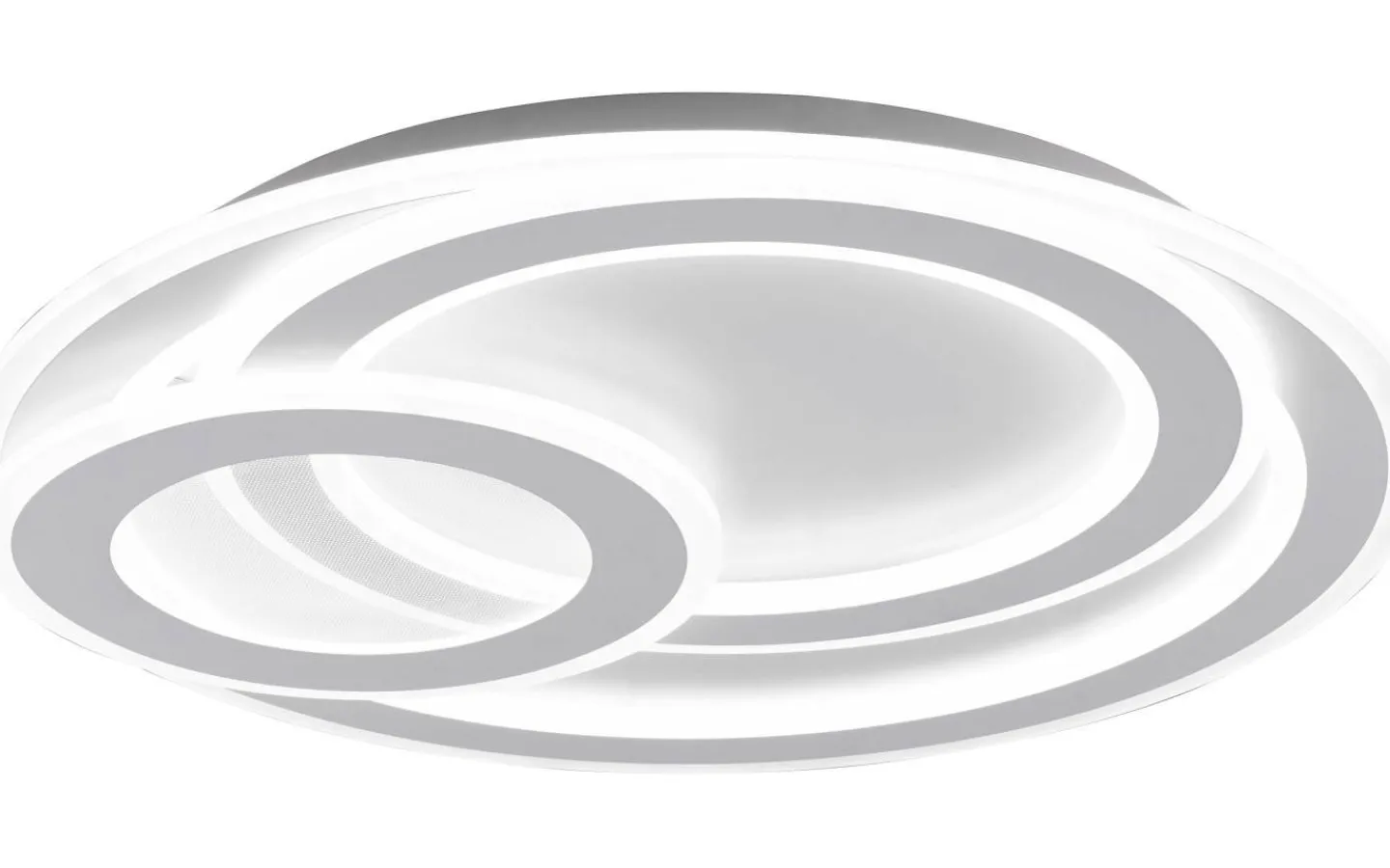 Plafonder-Trio Lighting Mita Plafond LED 51cm rund mattvit