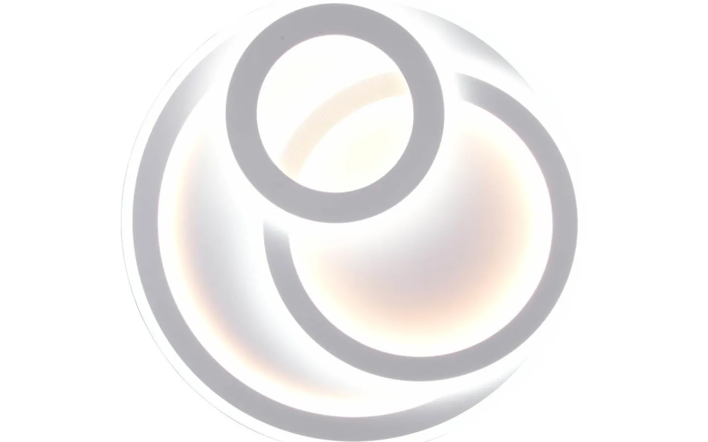 Plafonder-Trio Lighting Mita Plafond LED 51cm rund mattvit