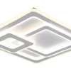 Plafonder-Trio Lighting Mita Plafond LED 51x51cm fyrkantig mattvit