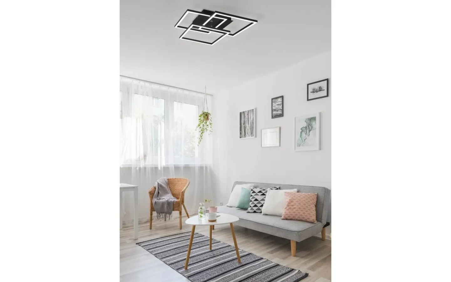 Plafonder-Reality Mobil Plafond LED mattsvart