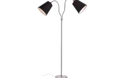 Vardagsrum|Golvläslampor < Markslojd Modena Golvlampa 152cm 2L Stål/Svart