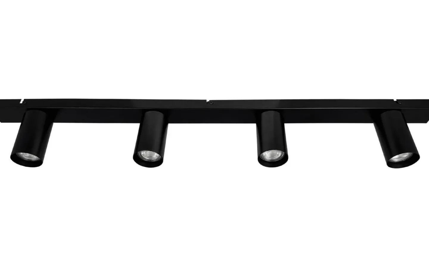 Avlånga Takspotlights|Takspot Med Minst 4 Lampor-Dyberg Larsen Modern Takspotlight/Vägglampa 95cm Svart