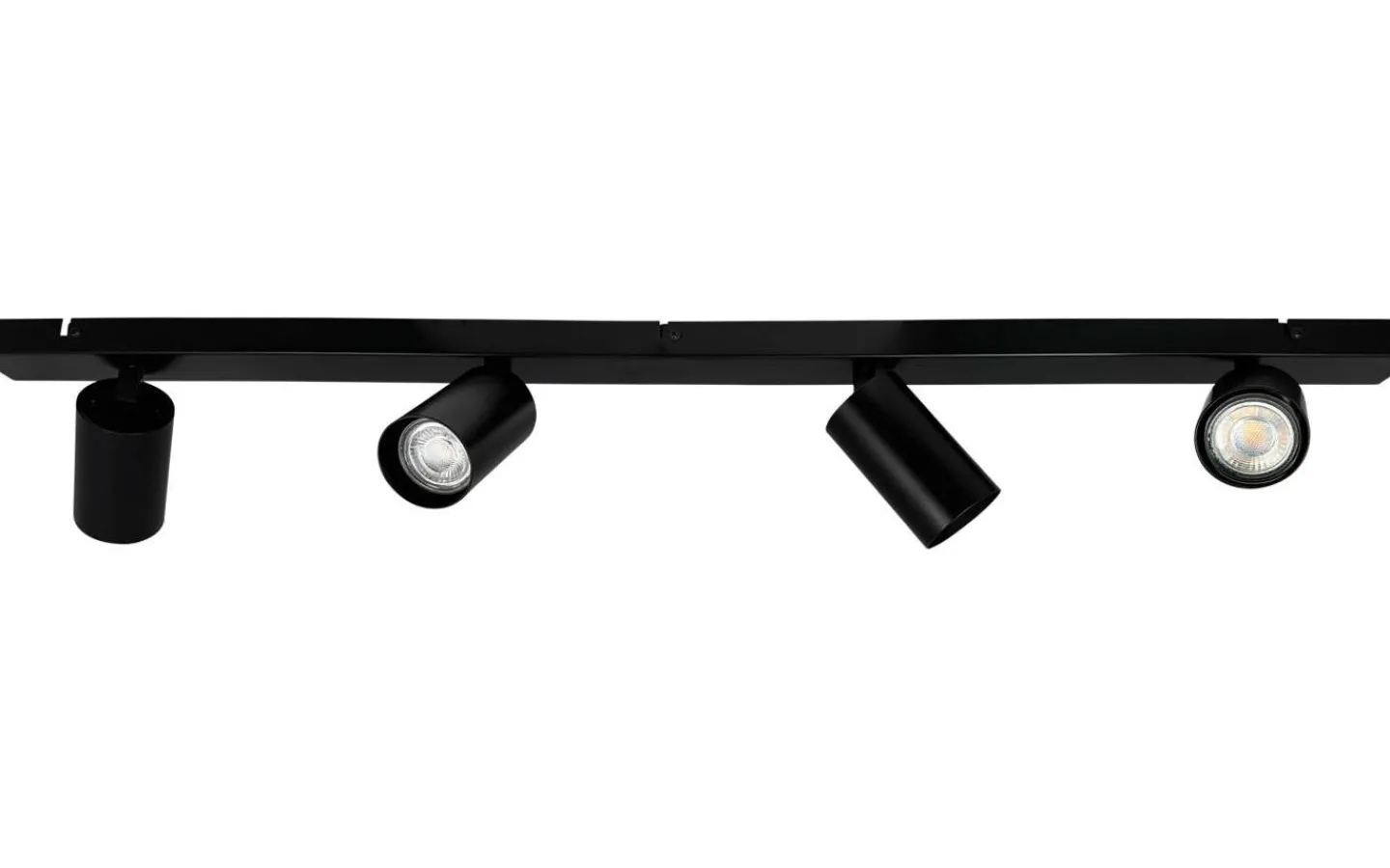 Avlånga Takspotlights|Takspot Med Minst 4 Lampor-Dyberg Larsen Modern Takspotlight/Vägglampa 95cm Svart