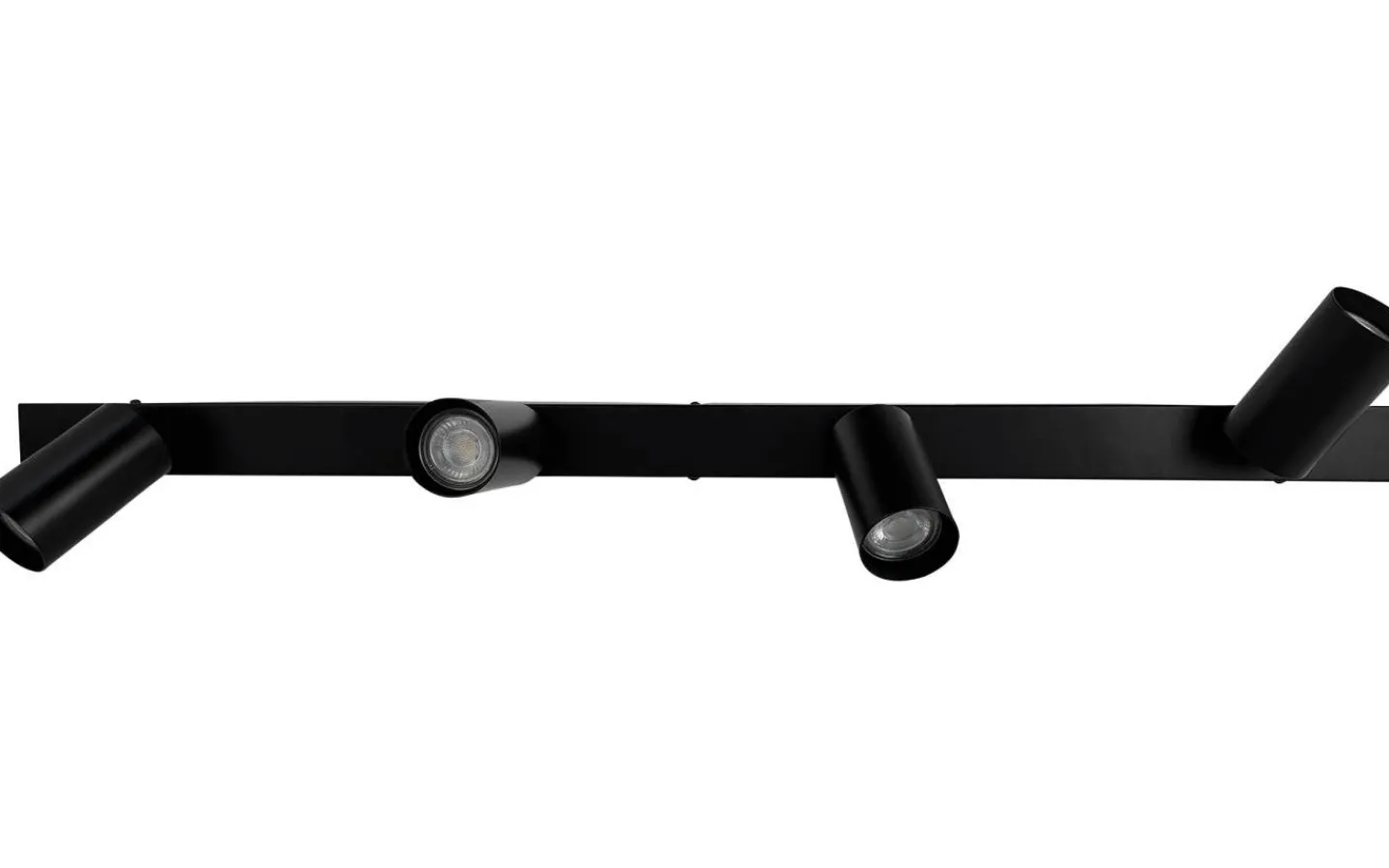Avlånga Takspotlights|Takspot Med Minst 4 Lampor-Dyberg Larsen Modern Takspotlight/Vägglampa 95cm Svart