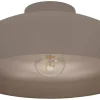 Plafonder < Eglo Mogano Plafond 40cm Brun