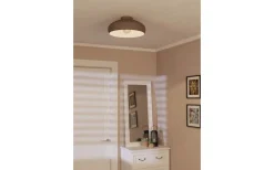 Plafonder < Eglo Mogano Plafond 40cm Brun