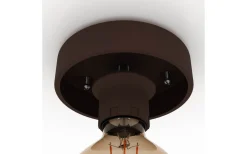 Plafonder < Eglo Mogano Plafond 40cm Brun