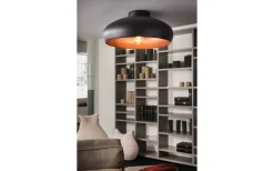 Plafonder < Eglo Mogano Plafond Ø40cm Svart