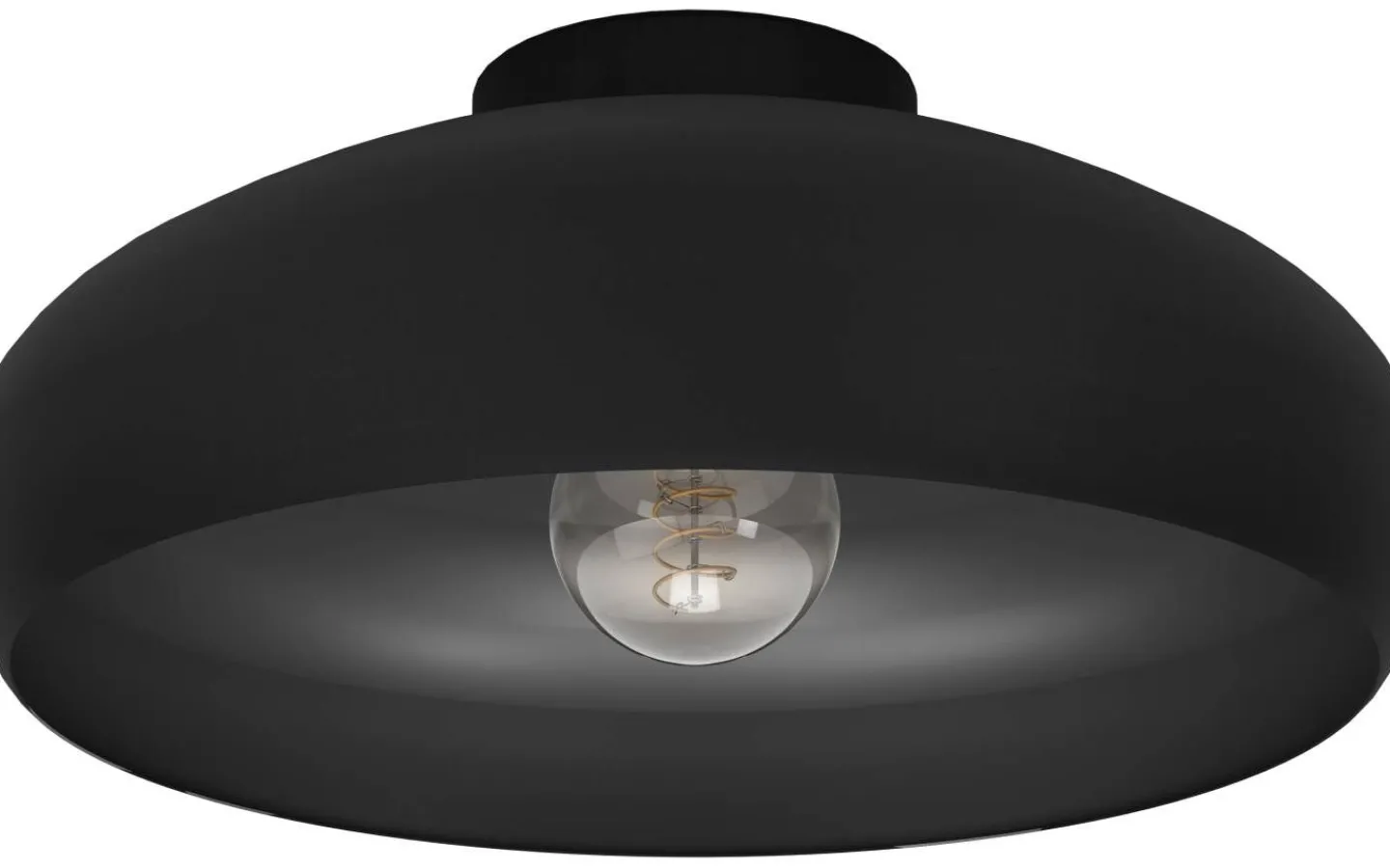 Plafonder < Eglo Mogano Plafond 40cm Svart