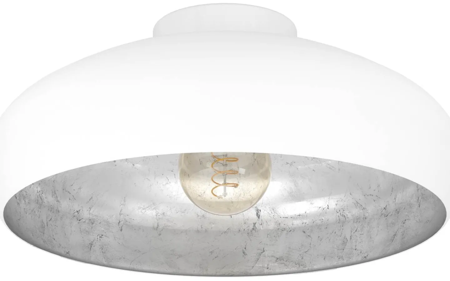 Plafonder-Eglo Mogano Plafond Ø40cm Vit